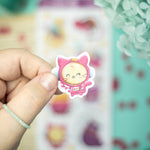 Abrir imagem na galeria, CRUE036 - Adesivos Gatinho Galático 1

