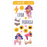 Abrir imagem na galeria, CRUE054 - Adesivos Girl Power 1
