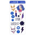 Abrir imagem na galeria, CRUE056 – Adesivos Girl Power 3
