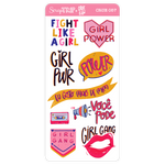 Abrir imagem na galeria, CRUE057 – Adesivos Frases Girl Power
