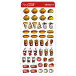 Abrir imagem na galeria, DECO015 - Adesivos Fast Food
