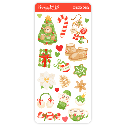 DECO062 - Adesivos Natal Quentinho 1