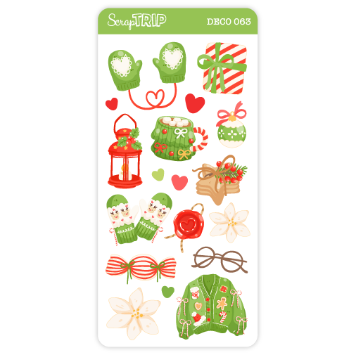 DECO063 - Adesivos Natal Quentinho 2