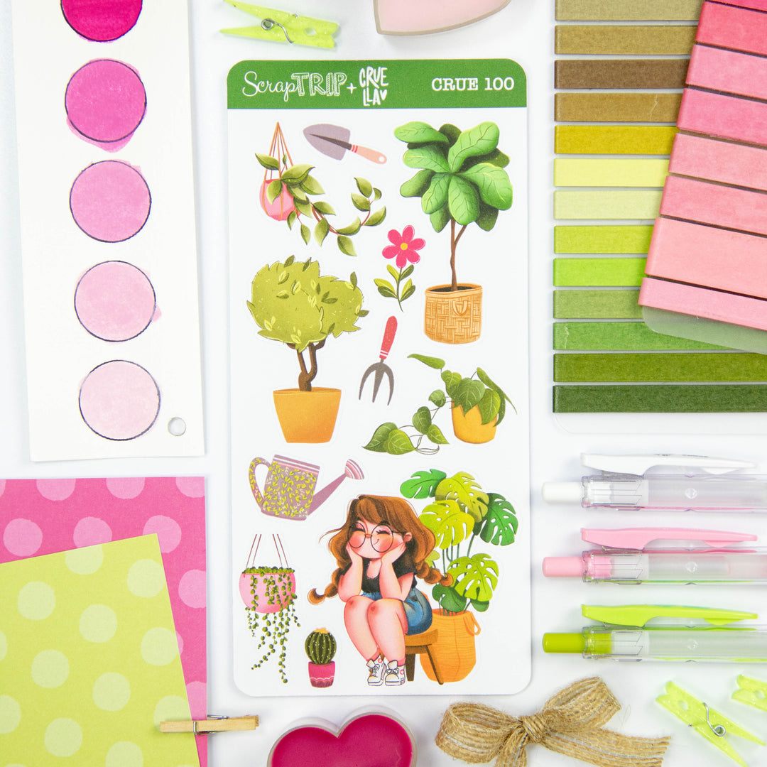 CRUE100 - Adesivos Plantinhas 3