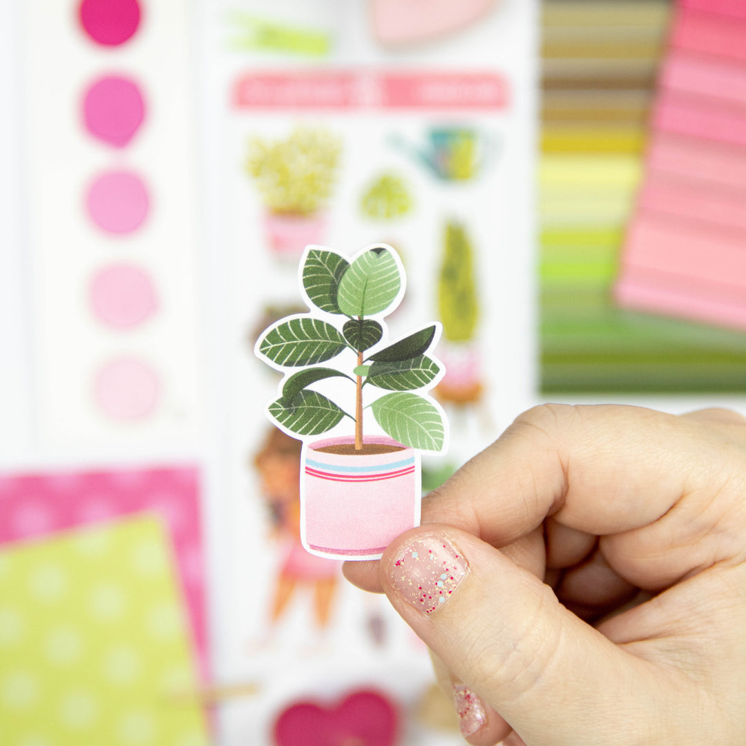CRUE098 - Adesivos Plantinhas 1