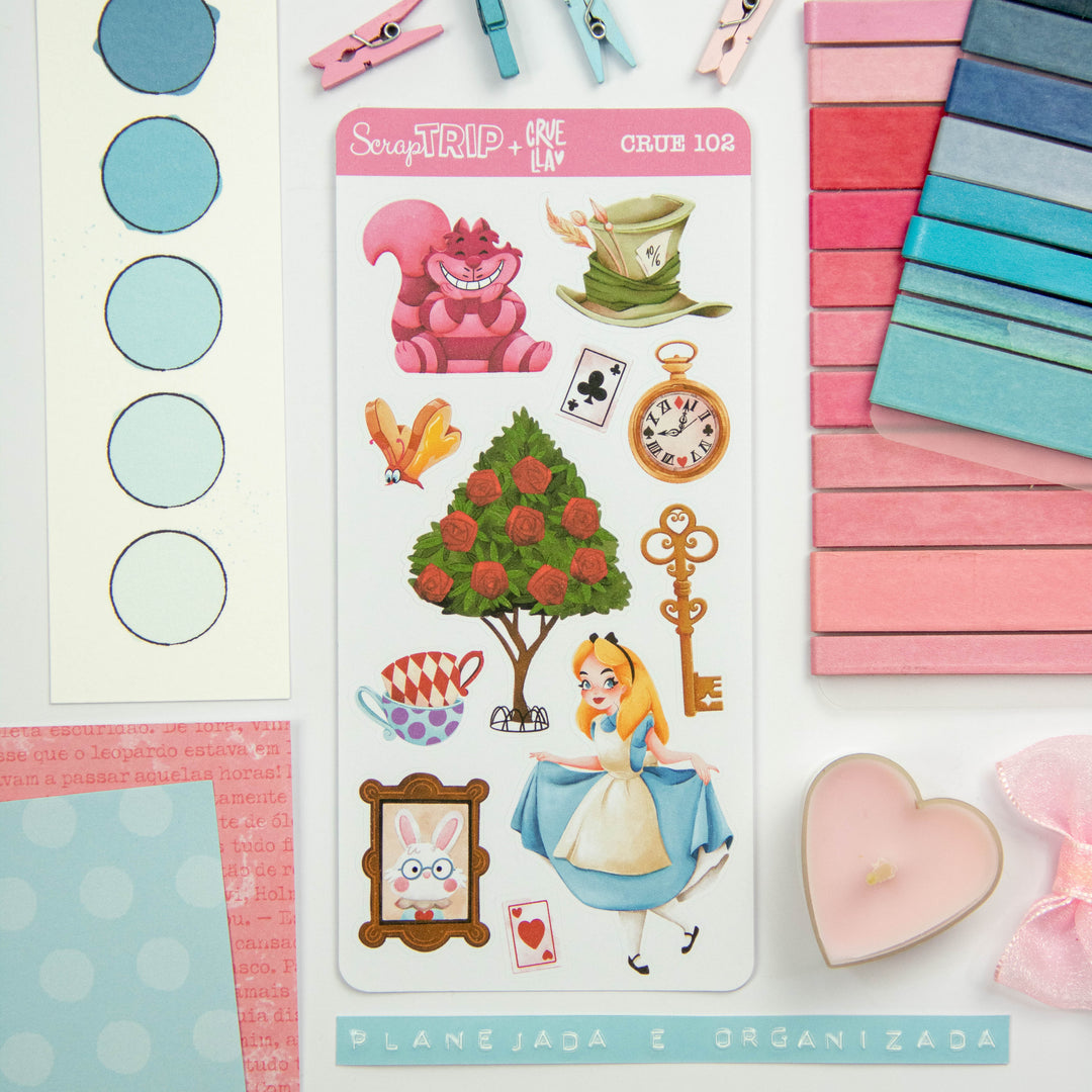 CRUE102 - Adesivos Alice 2