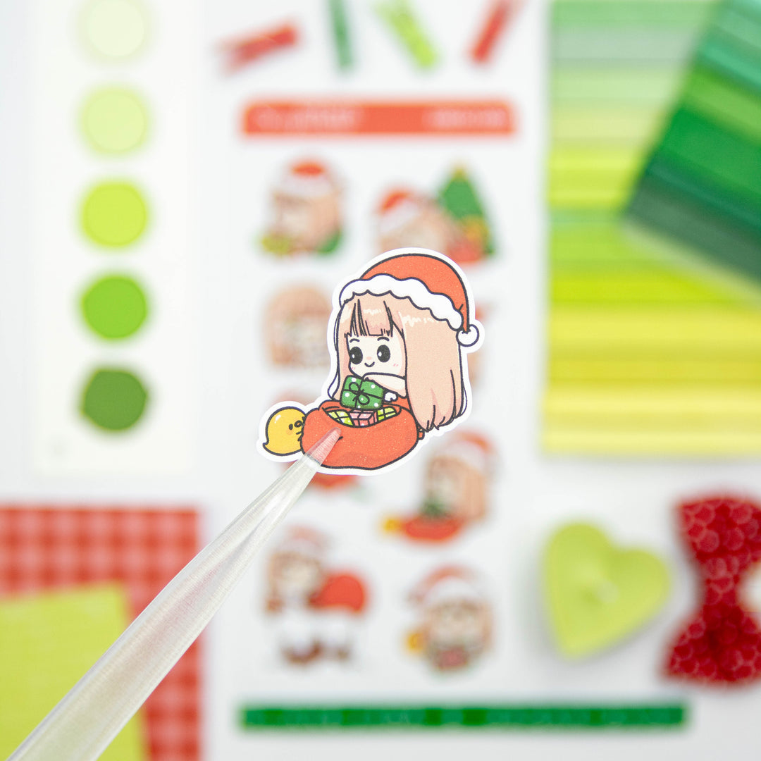 DECO039 - Adesivos Esperando o Natal 1