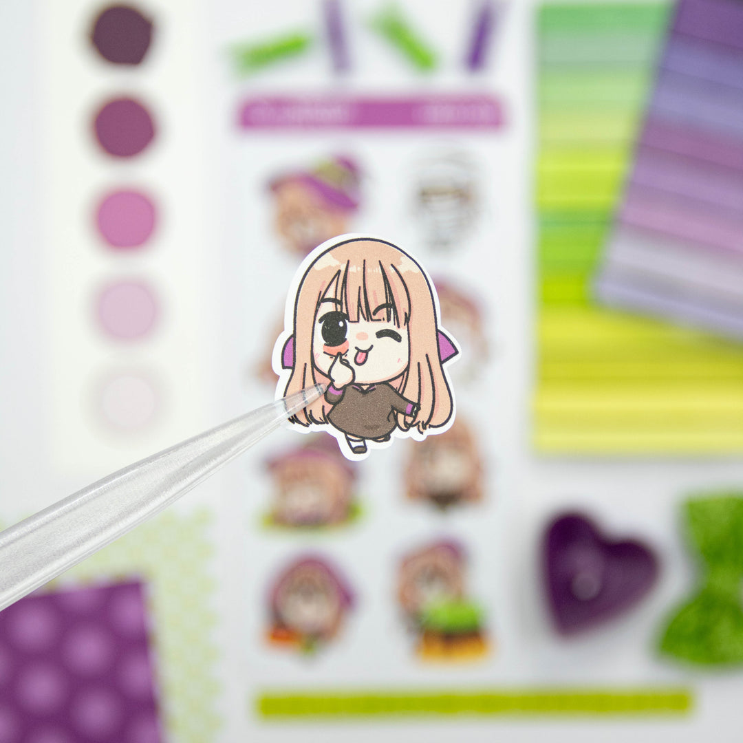 DECO042 - Adesivos Halloween Kawaii