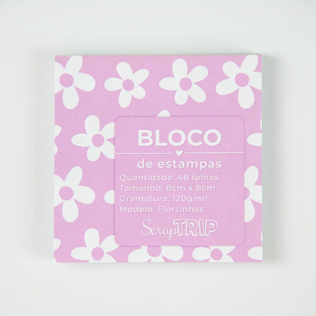 Bloquinho Florzinhas