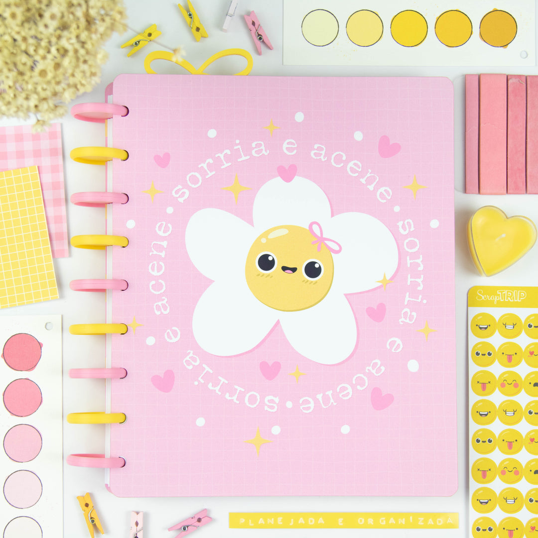 Caderno Sorria e Acene