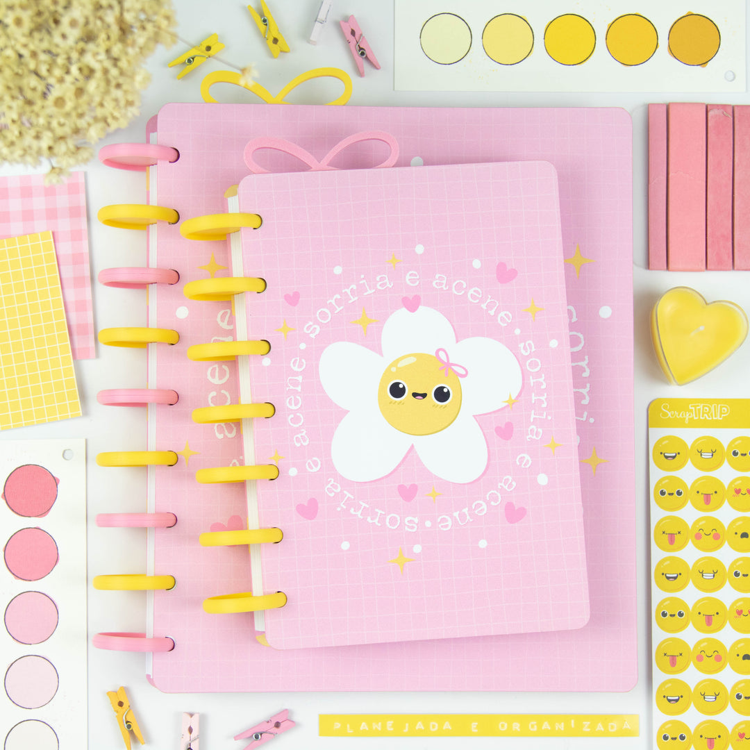 Caderno Sorria e Acene