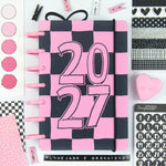 Abrir imagem na galeria, Planner 2027 Preto e Rosa
