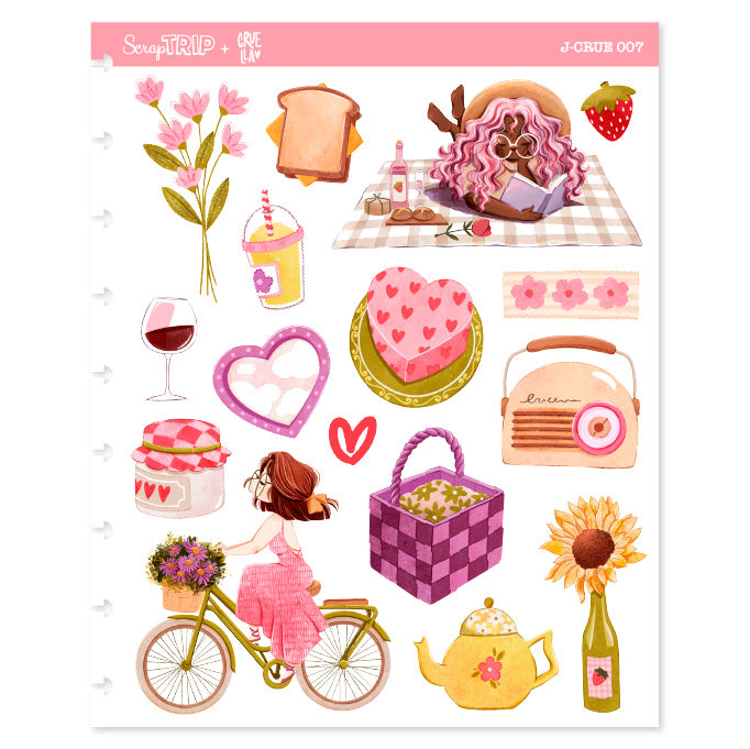 J-CRUE007 - Adesivos Jumbo Picnic 1