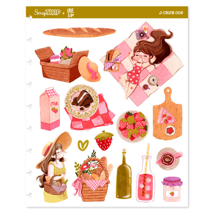 J-CRUE008 - Adesivos Jumbo Picnic 2