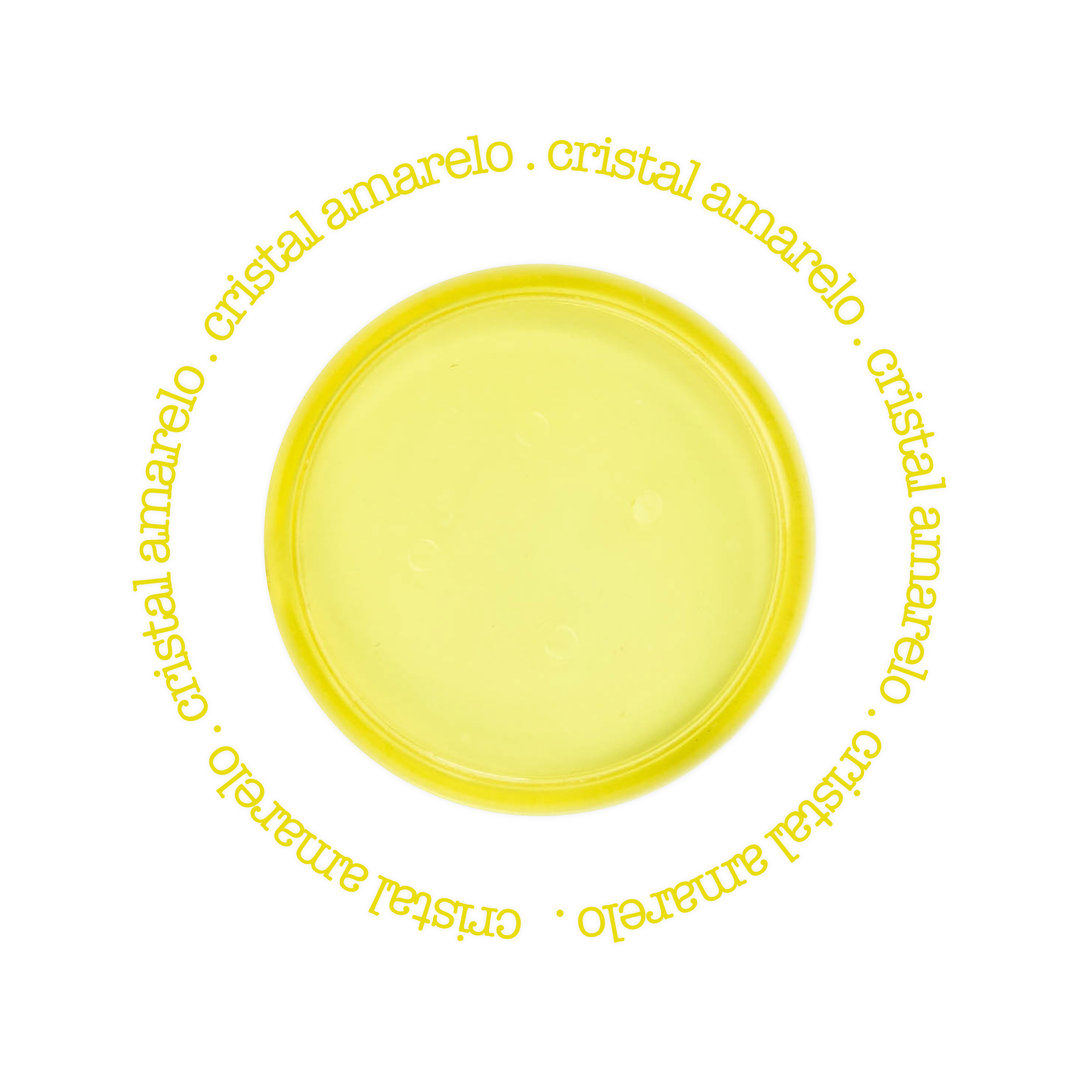 Discos Cristal Amarelo