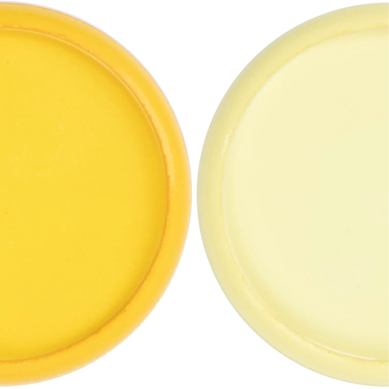 Amarelo Gema e Amarelo Pastel