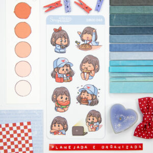 Alternative view of DECO045 - Lanchinhos Kawaii