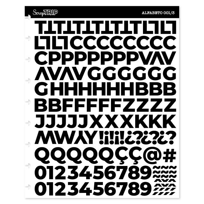 Adesivos Alfabeto 001 Branco - Imagem 4