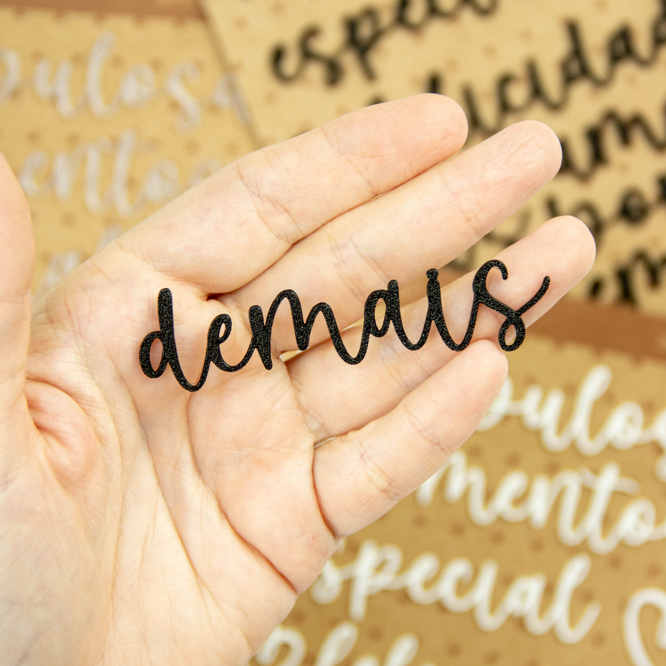 Apliques para Scrapbook Palavras Básicas - Imagem 3