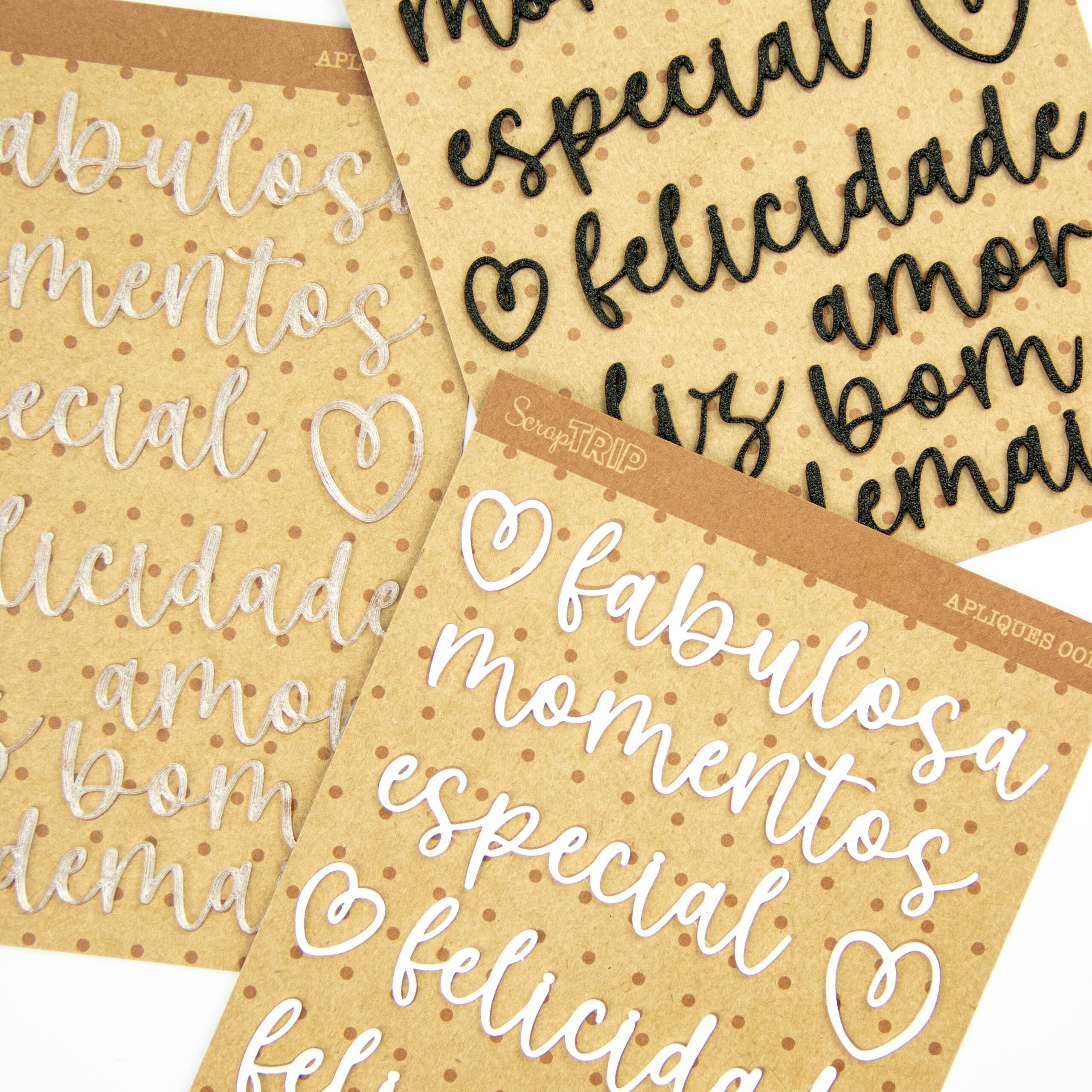 Apliques para Scrapbook Palavras Básicas - Imagem 6