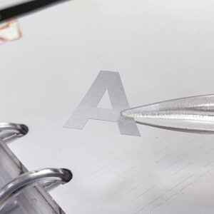 Adesivos Alfabeto 001 Branco