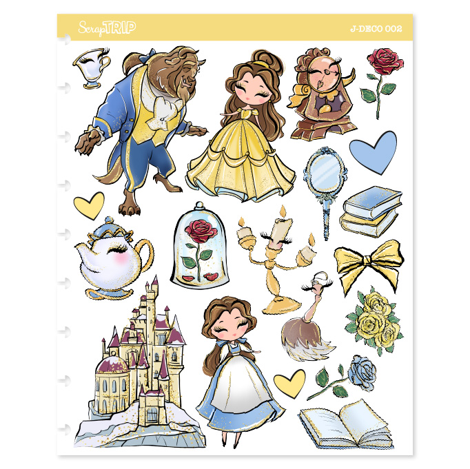 J-DECO002 - Adesivos Jumbo Bela