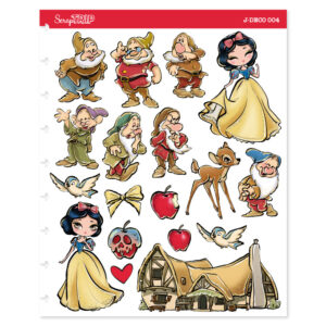 J-DECO004 - Adesivos Jumbo Branca de Neve
