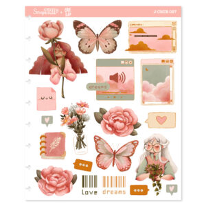 J-CRUE027 - Adesivos Jumbo Serenity