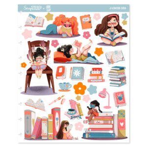 J-CRUE032 - Adesivos Jumbo Leitura