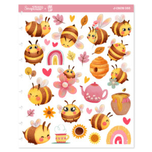 J-CRUE033 - Adesivos Jumbo Abelindas